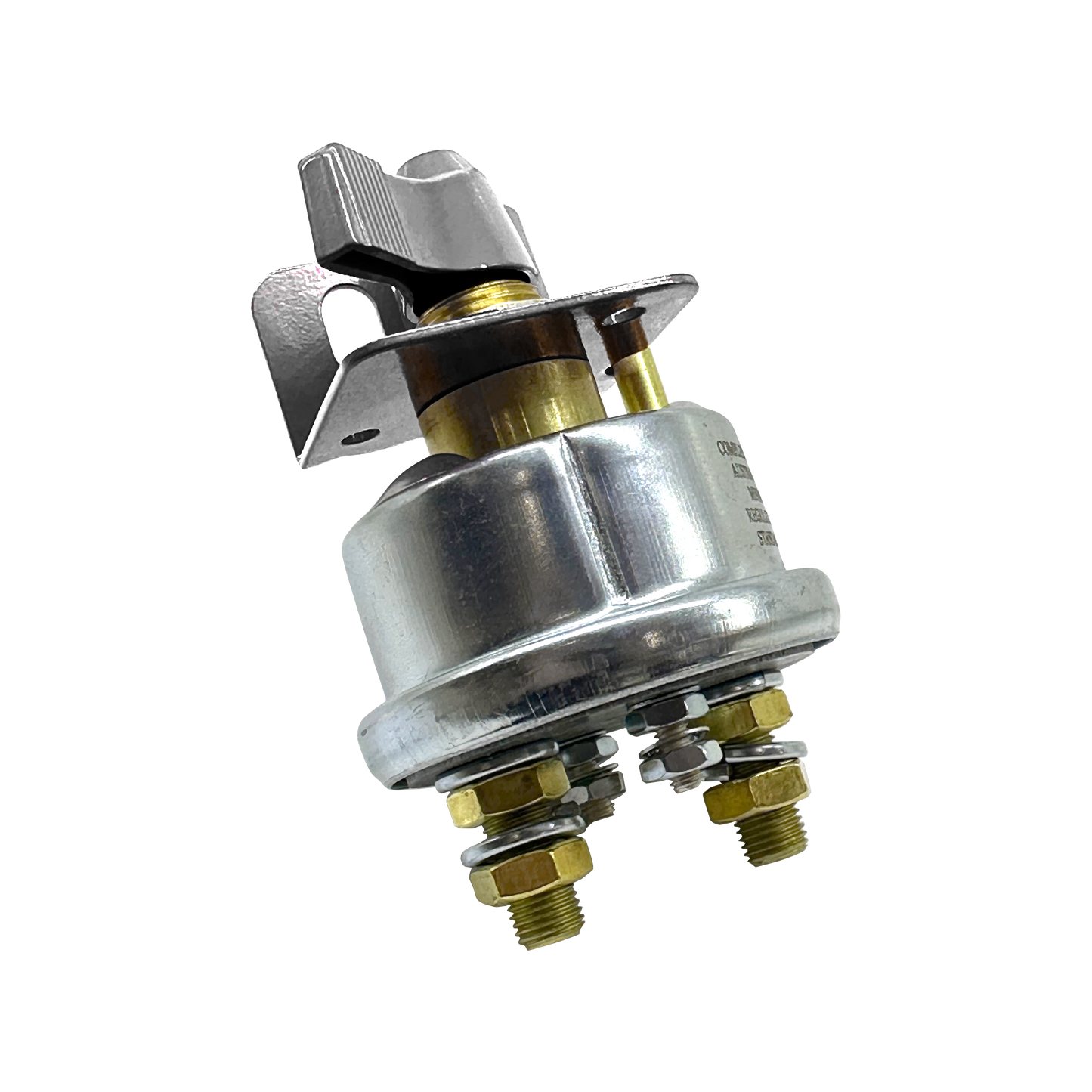 Isolator with lever lock