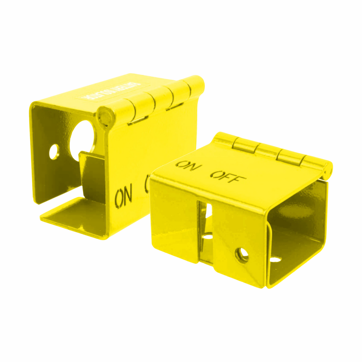 Lock box yellow