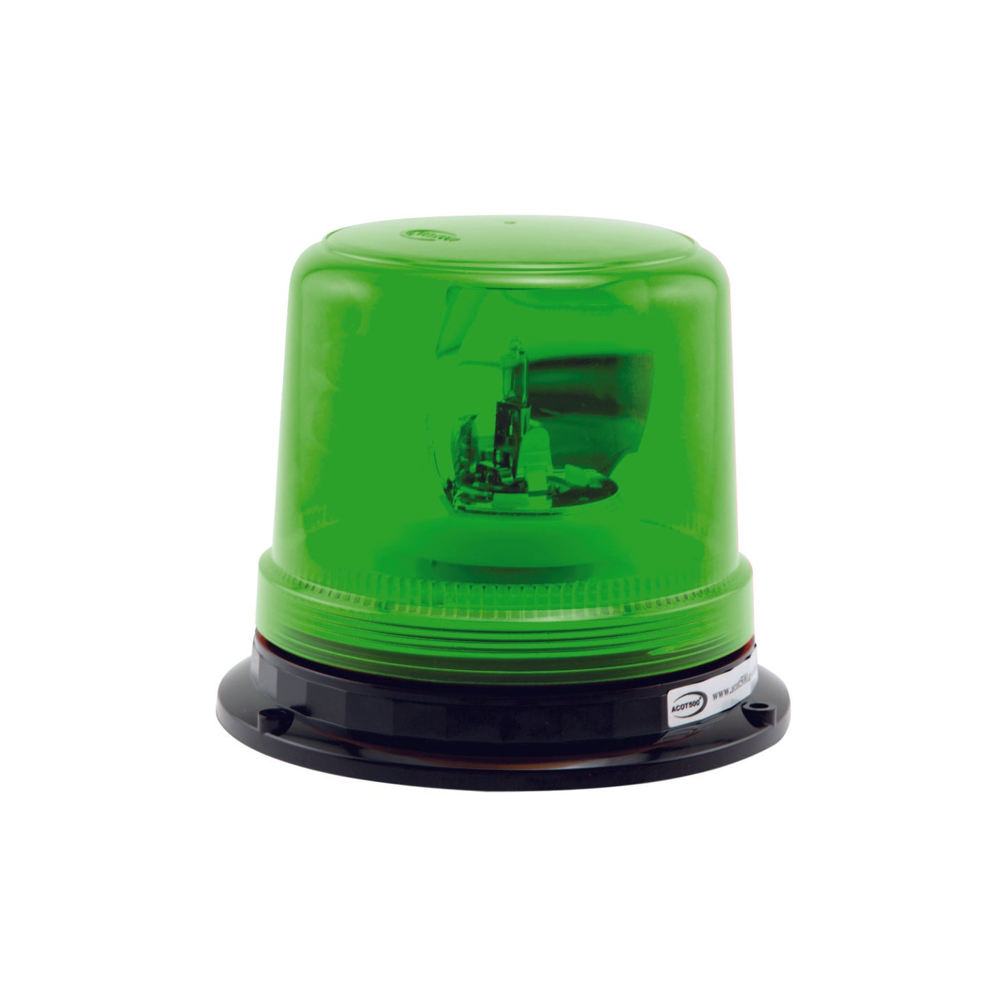 Green Rotating Beacon Hard Wire