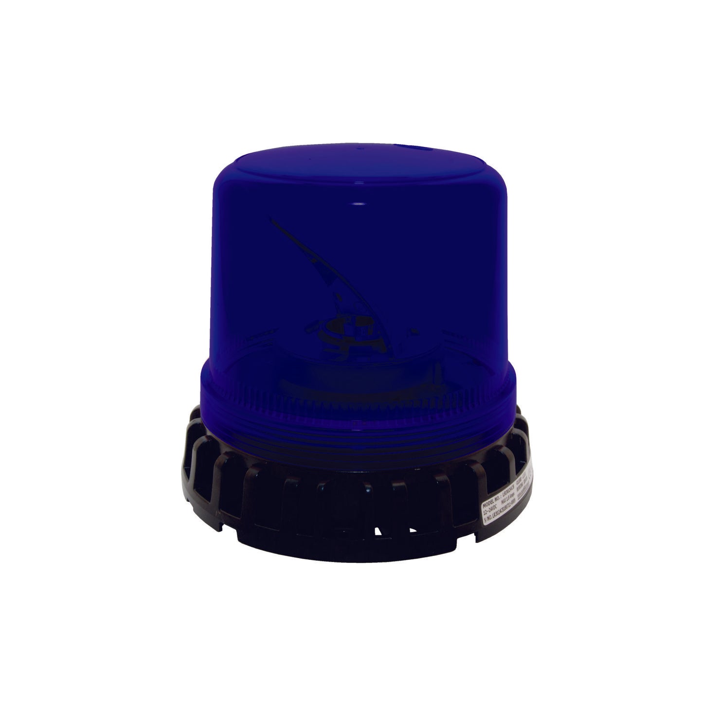 Blue LED Rotating Beacon