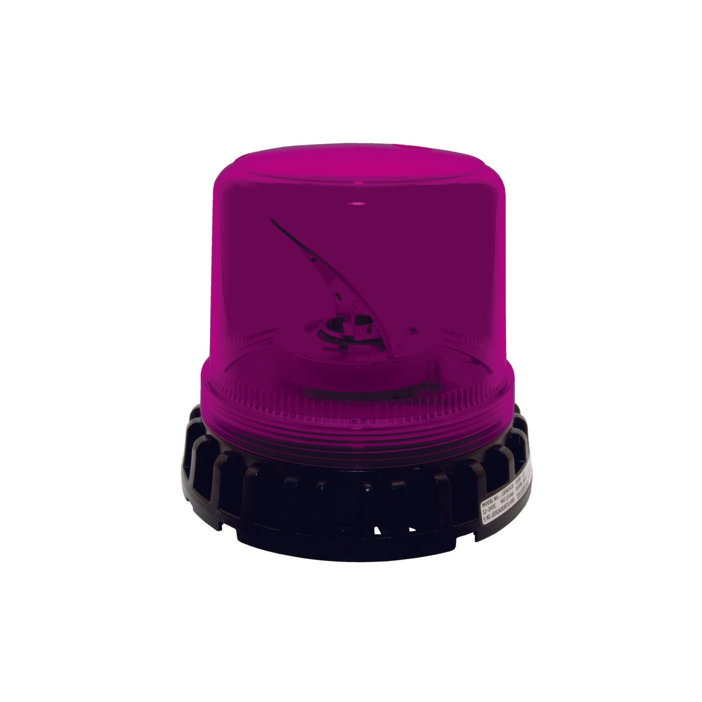 Magenta LED Rotating Beacon