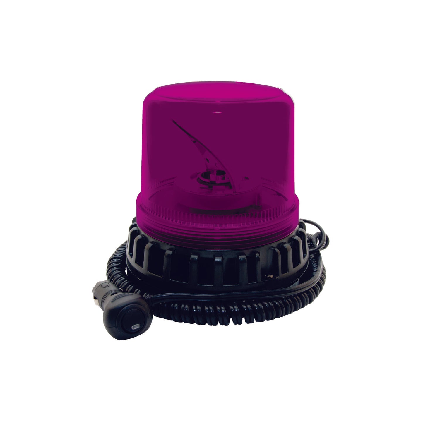 Magenta Magnetic LED Rotating Beacon