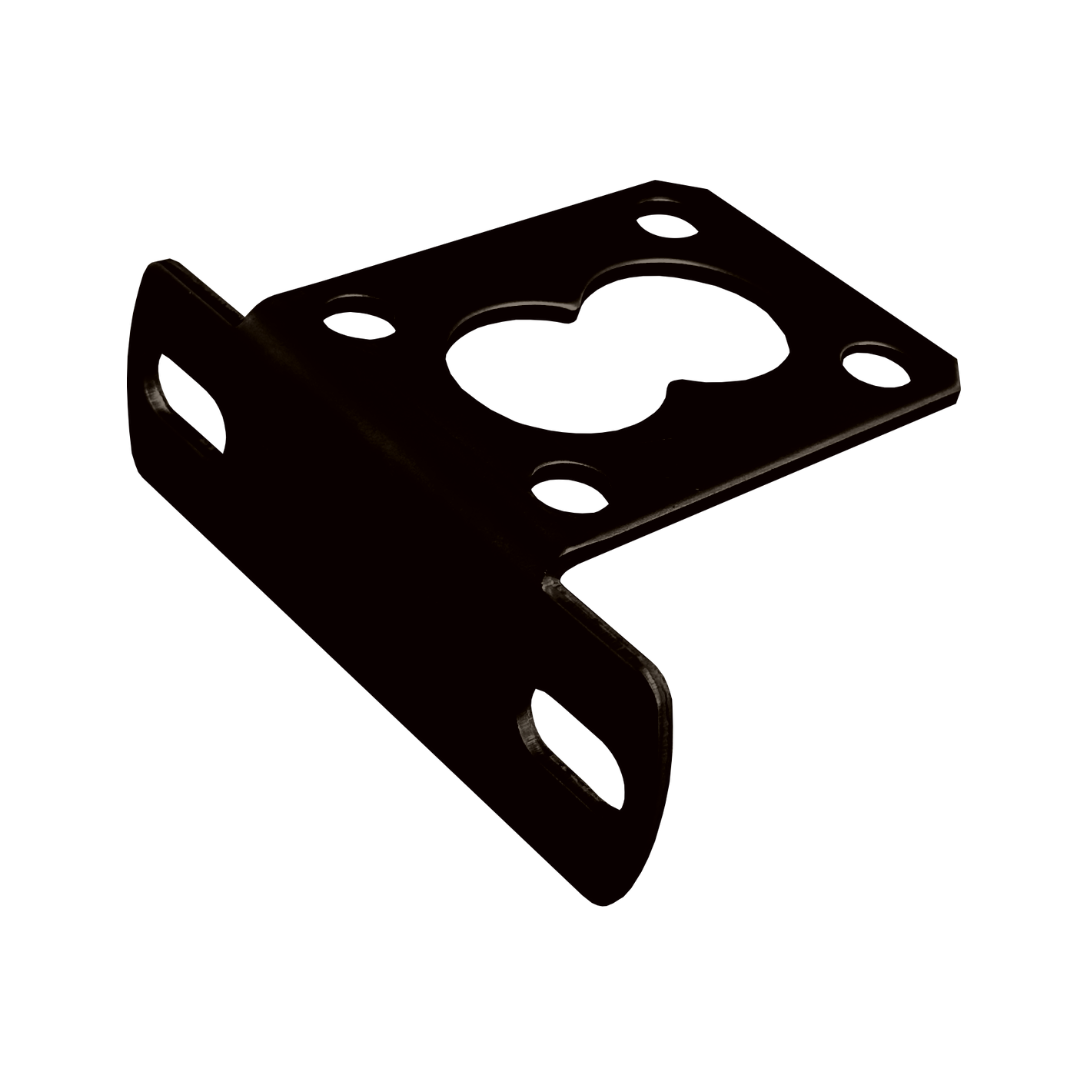 Bracket jump start receptacle