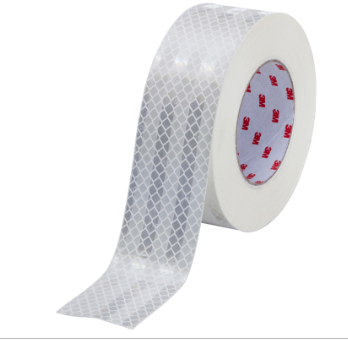 3m Fluorescent White Tape 50mm x 15m