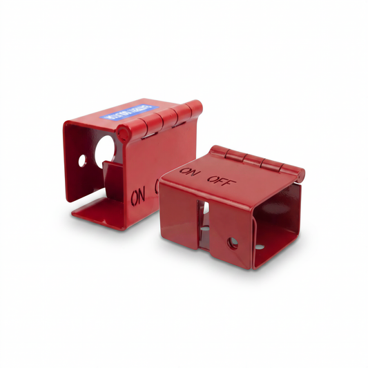 Isolator Switch Lock Box with HASP Lockout Hole