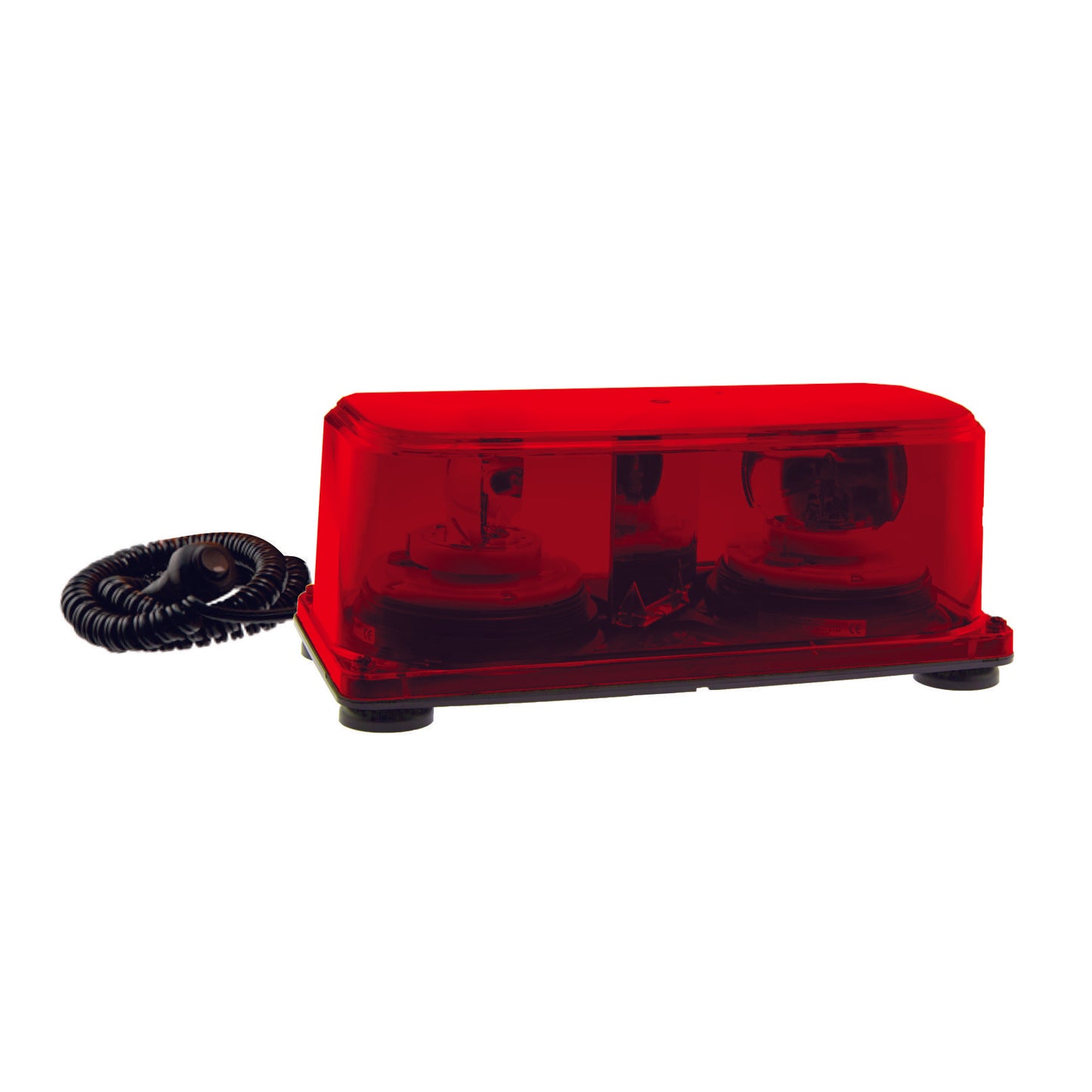Red Halogen Rotating Mini Light Bar Magnetic