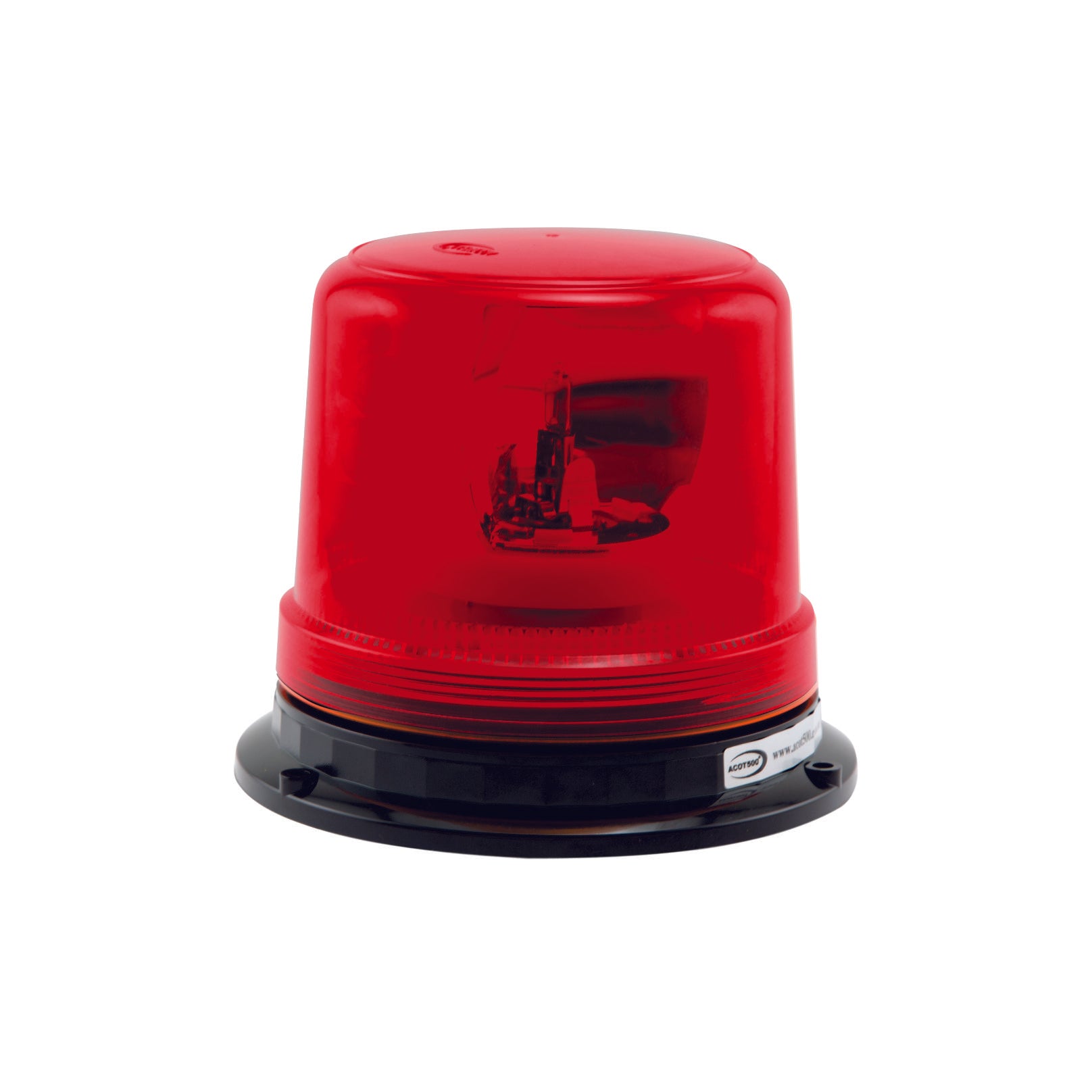 Red Rotating Beacon Hard Wire