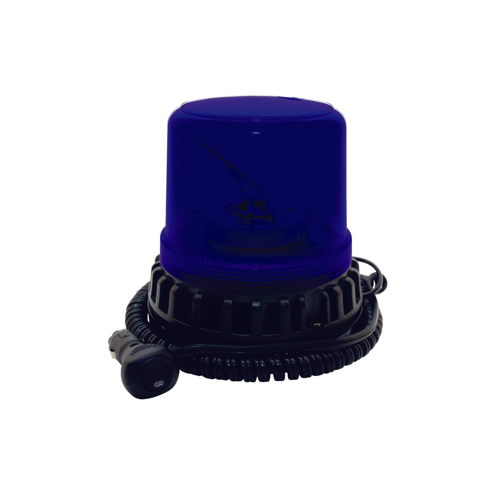 Blue Magnetic LED Rotating Beacon